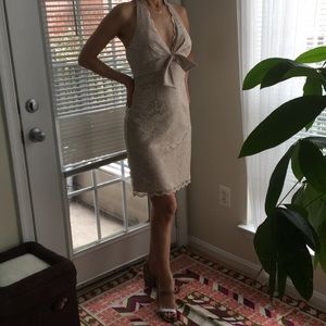 White House Black Market Midi Lace Dress 2